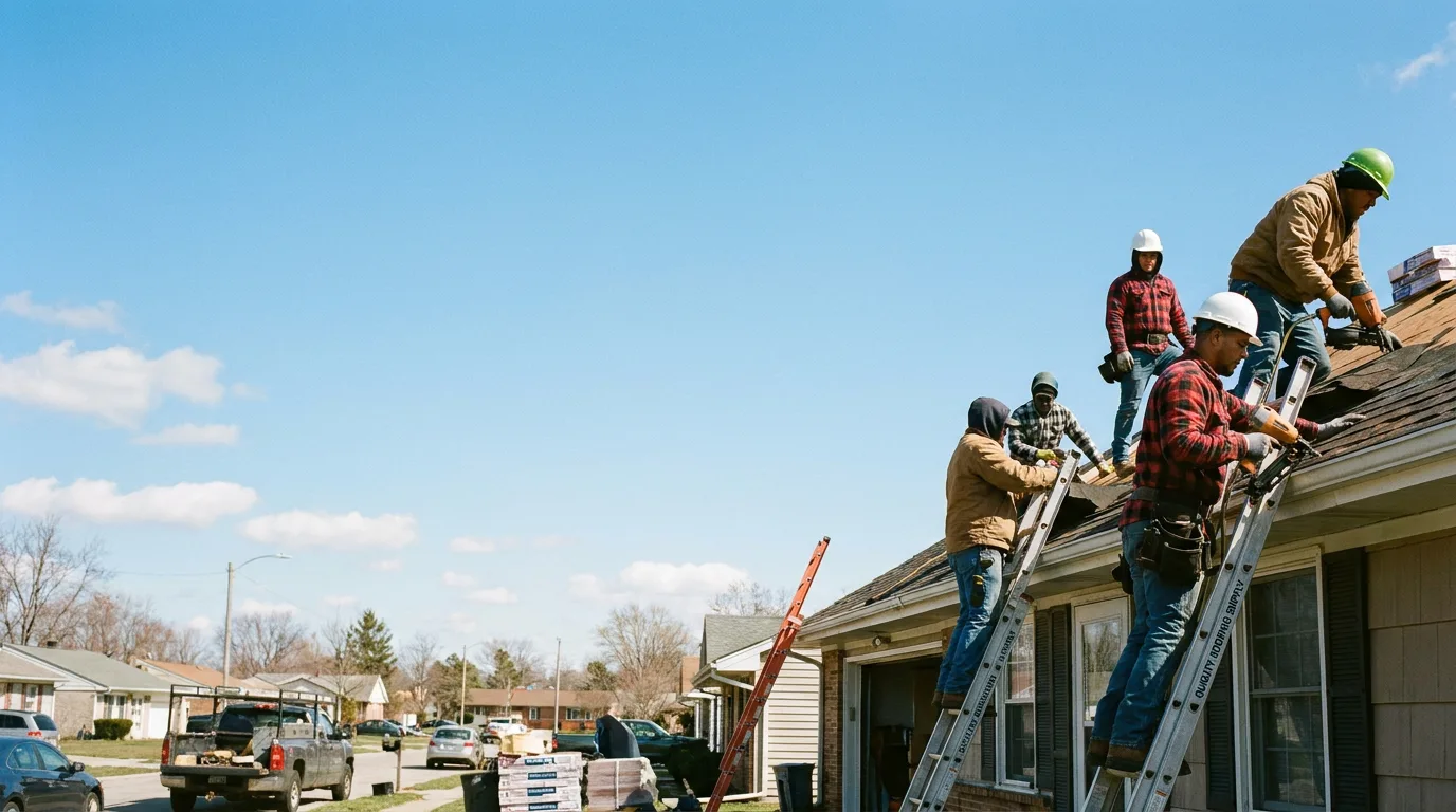 Roofing in Laketon, IN near me